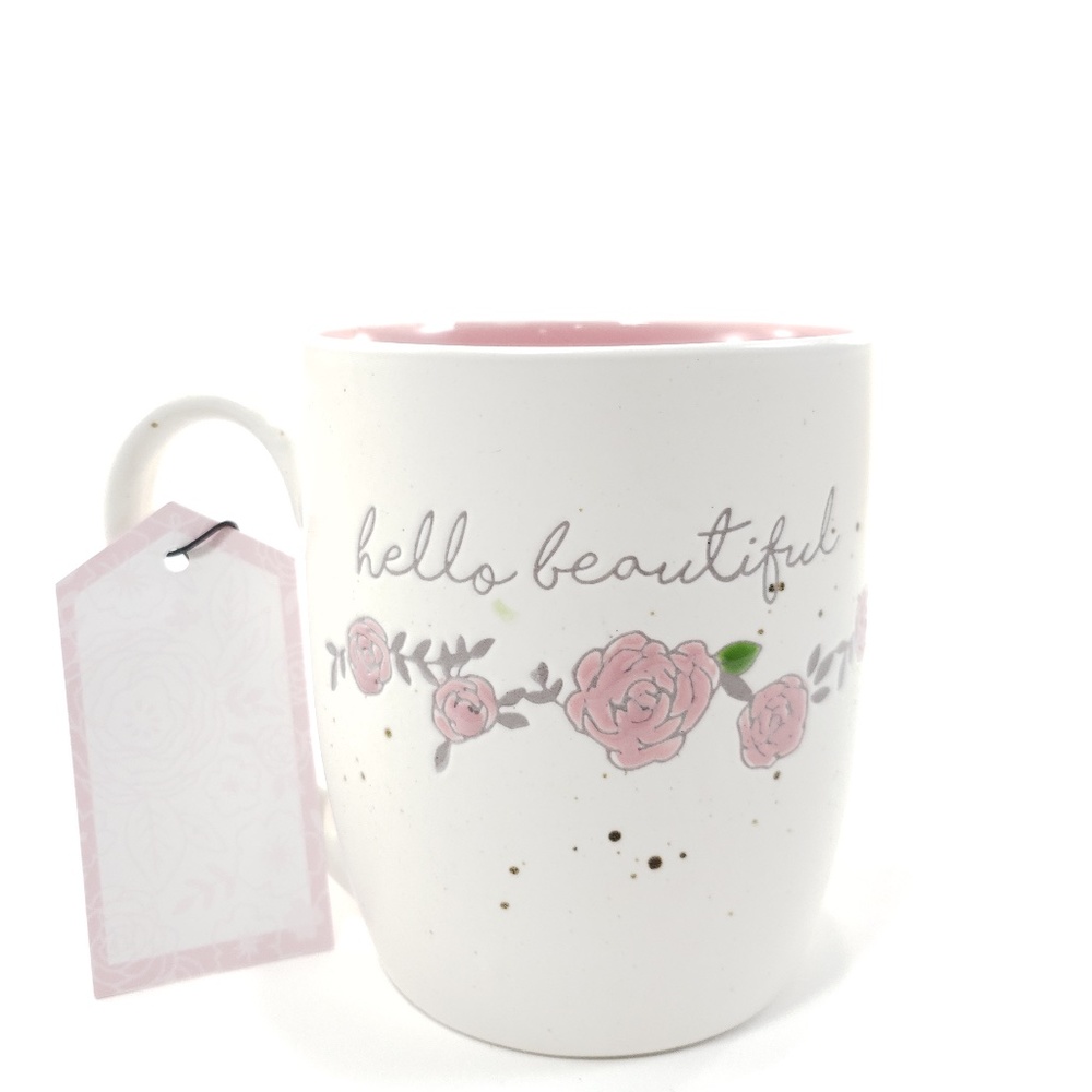 Hello Beautiful Ceramic Coffee Tea Mug - Picture 3 of 7